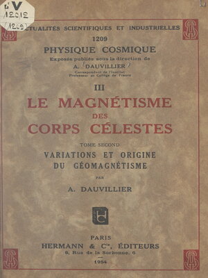 cover image of Le magnétisme des corps célestes (2)